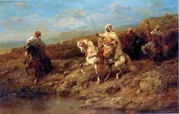 Arab or Arabic people and life. Orientalism oil paintings 191, unknow artist